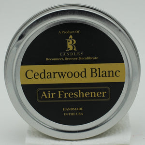 Cedarwood Blanc Freshie - Air Freshener